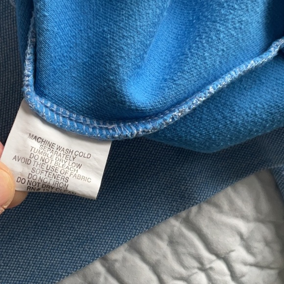 Vineyard Vines Men's Sky Blue Zip-Up Sweater - Picture 5 of 7